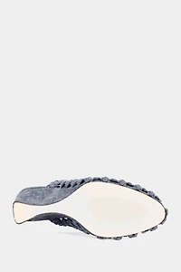 Azalea Wang Gwendolyn Knit Wedge Mule