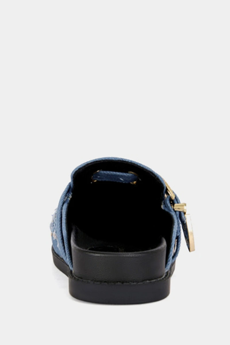 Azalea Wang Zale Studded Flat Mule