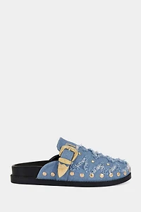 Azalea Wang Zale Studded Flat Mule