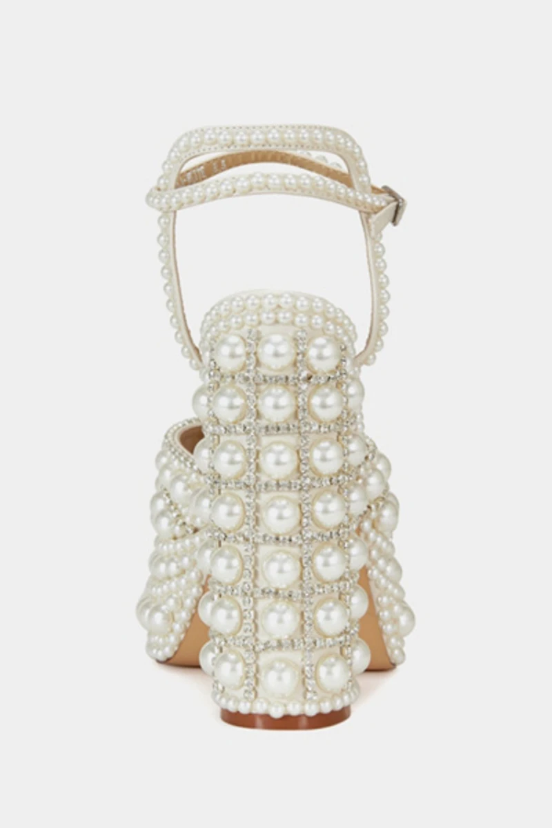 Azalea Wang Astrella Embellished Platform Heel