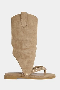 Azalea Wang Barrera Convertible Western Gladiator Sandal