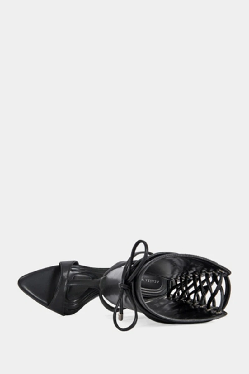 Azalea Wang Bohdi Lace-Up Stiletto Heel