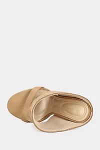Azalea Wang Dreia Block Sandal Heel
