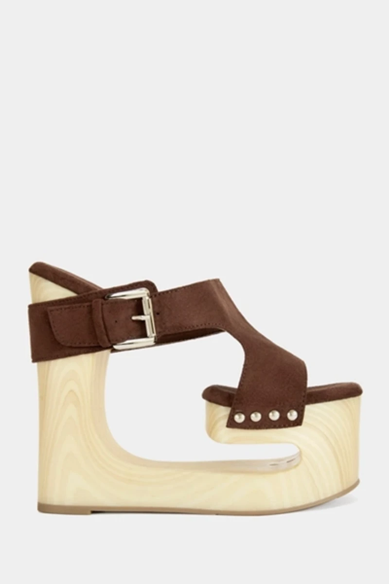 Azalea Wang Elgedi Wedge Sandal