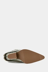 Azalea Wang Jaimy Grommet Western Bootie