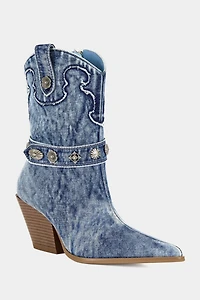 Azalea Wang Neith Western Bootie
