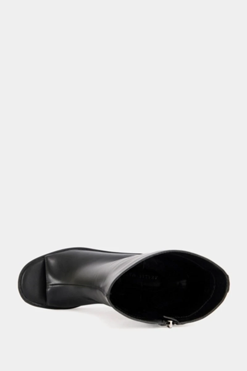 Azalea Wang Nolia Wedge Peep-Toe Bootie