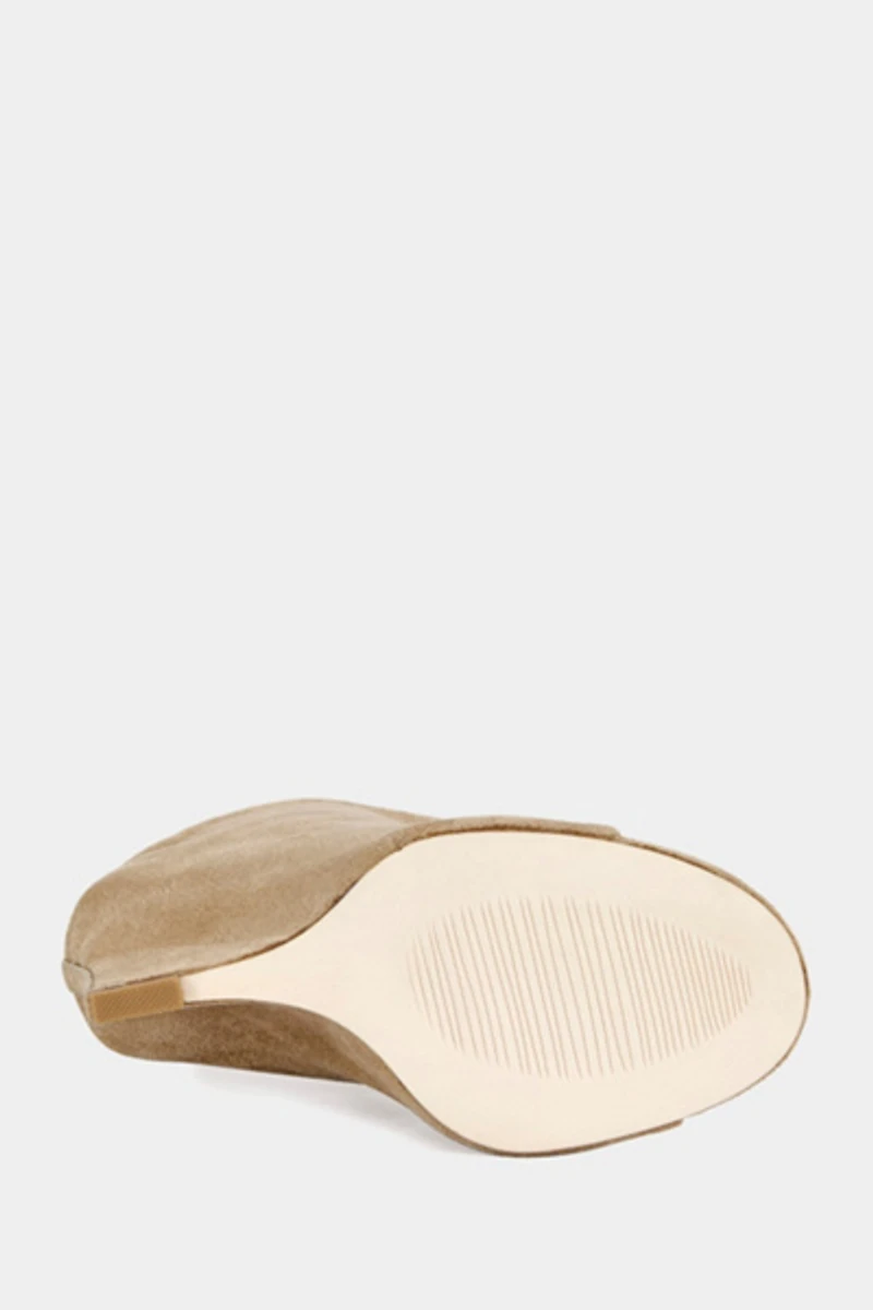 Azalea Wang Novis Wedge Peep-Toe Bootie