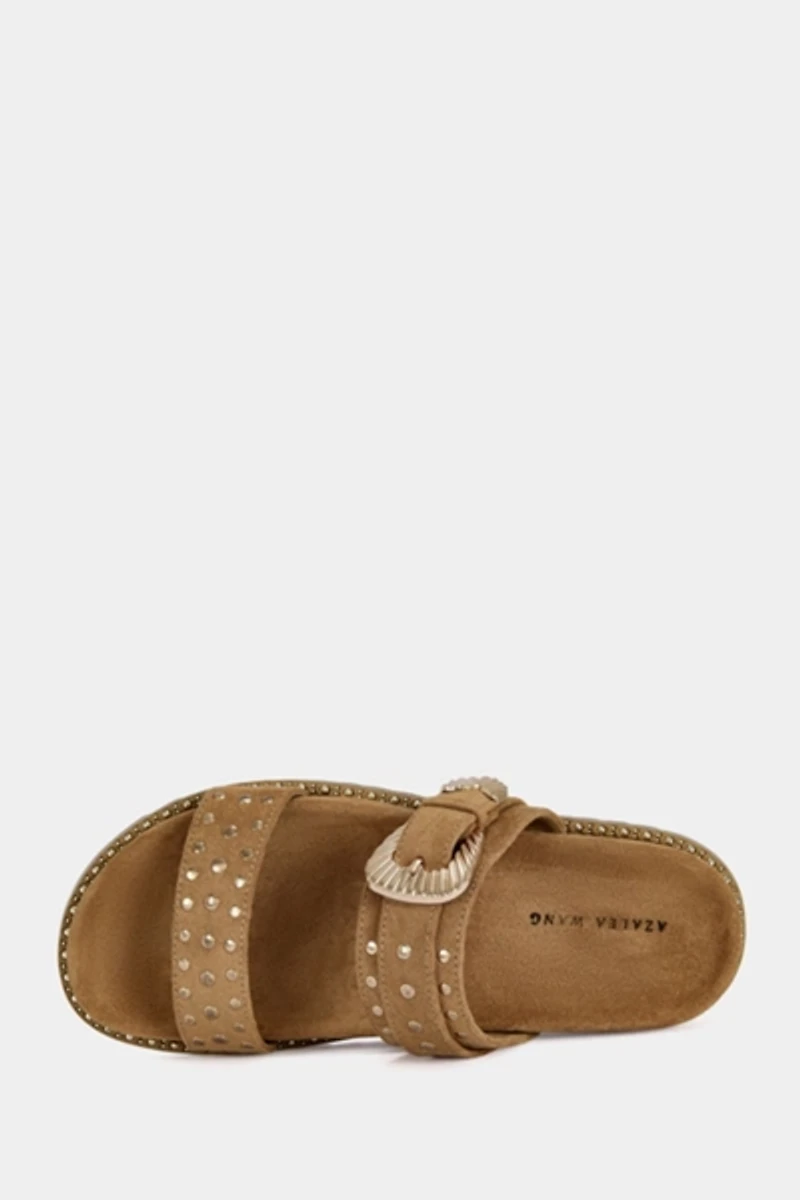 Azalea Wang Pallas Western Flat Sandal