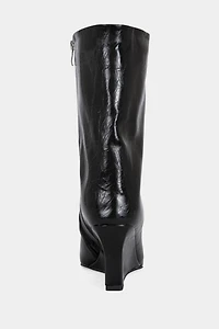 Azalea Wang Vinci Wedge Bootie