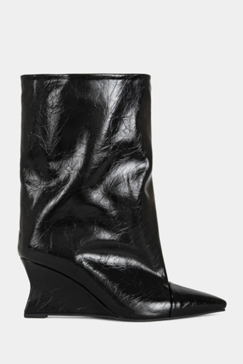 Azalea Wang Vinci Wedge Bootie