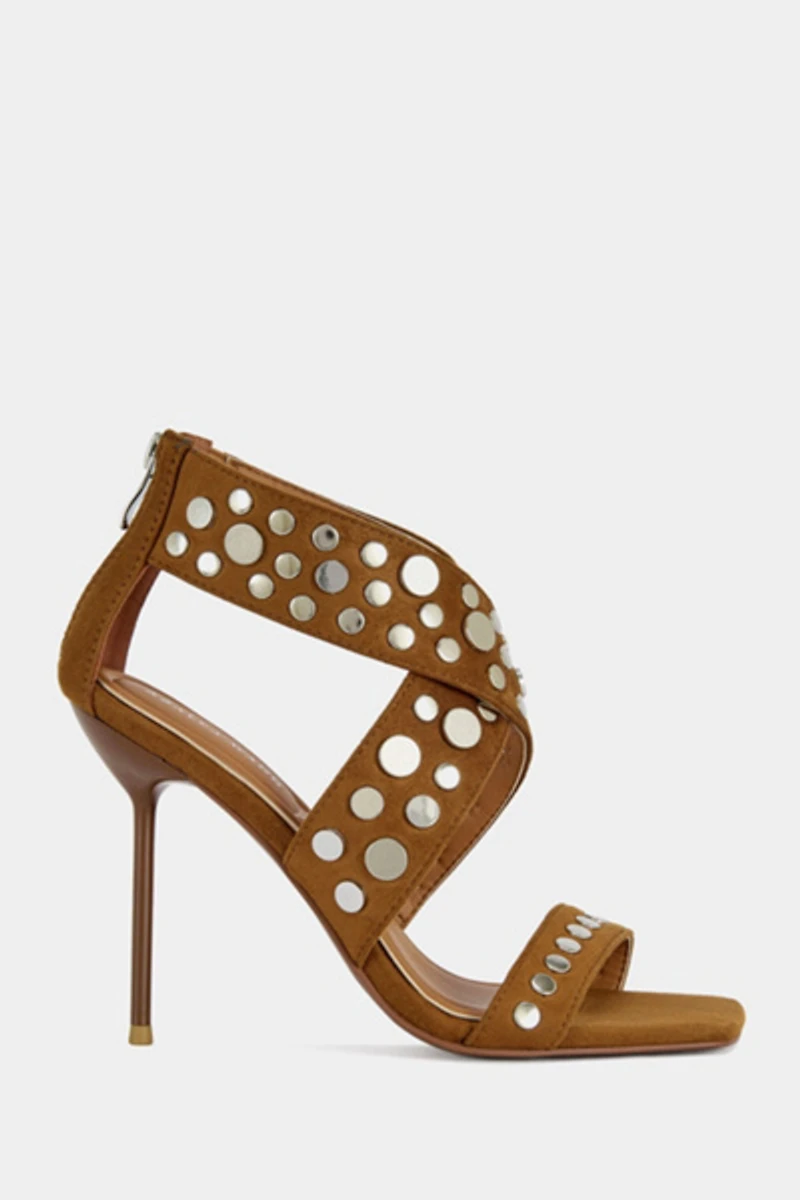 Azalea Wang Arte Studded Stiletto Heel
