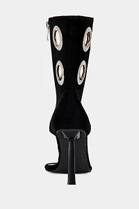 Azalea Wang Baina Stiletto Bootie Heel