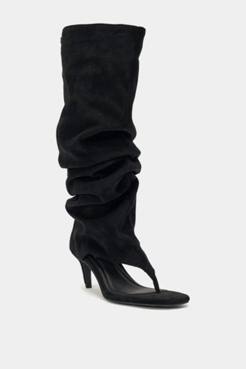 Azalea Wang Chandi Slouchy Stiletto Sandal Boot