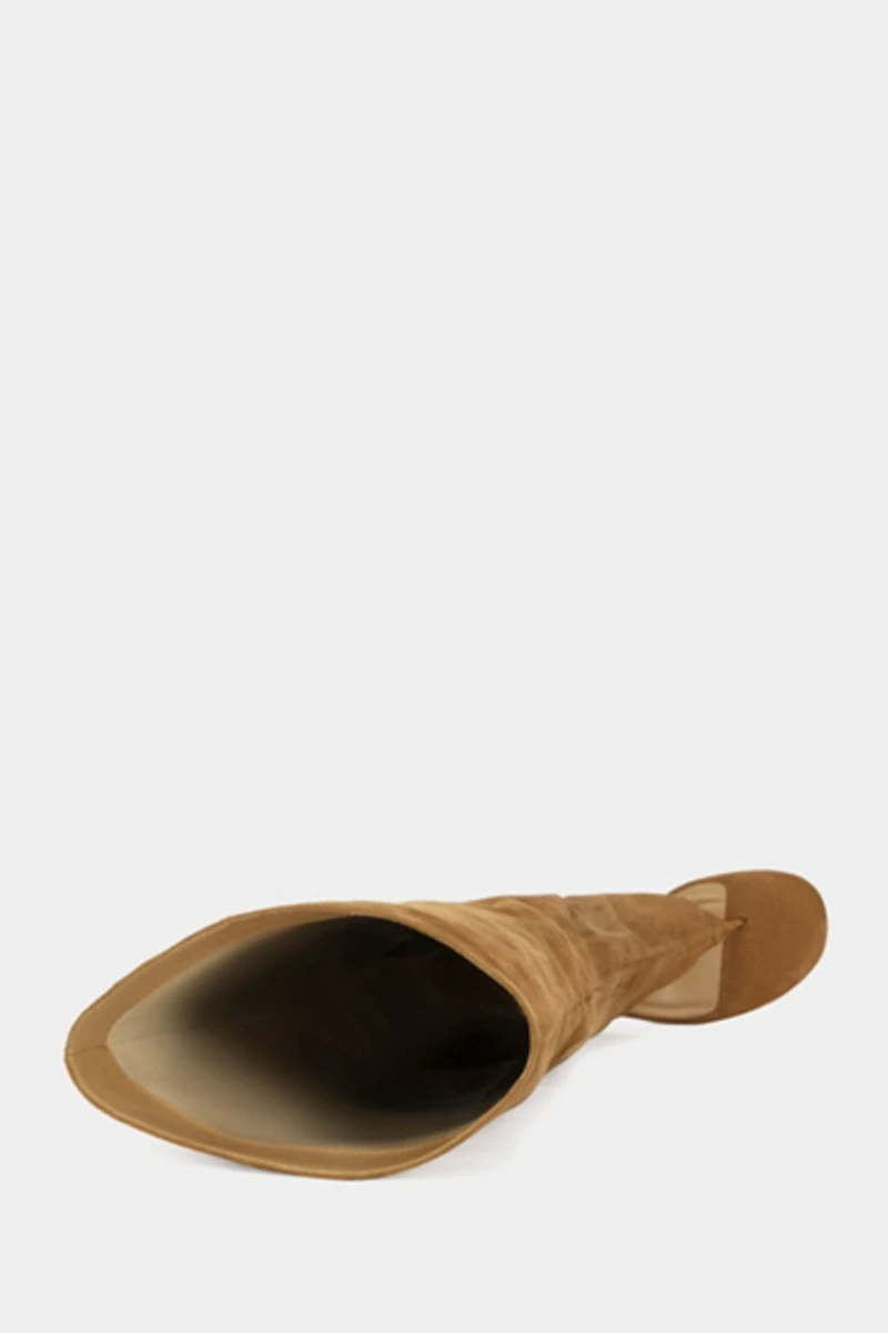 Azalea Wang Chandi Slouchy Stiletto Sandal Boot