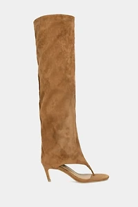 Azalea Wang Chandi Slouchy Stiletto Sandal Boot