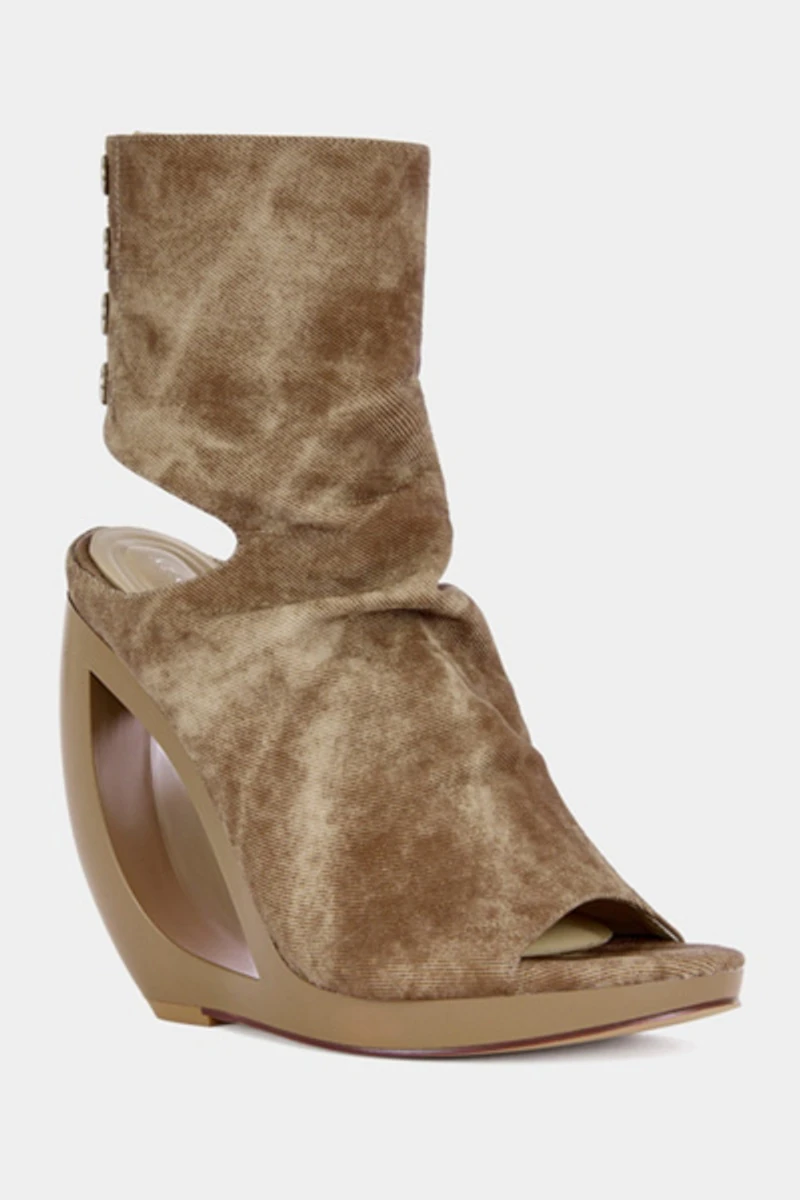 Azalea Wang Circos Wedge Bootie
