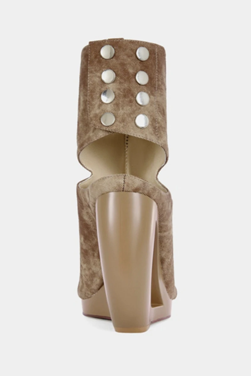 Azalea Wang Circos Wedge Bootie