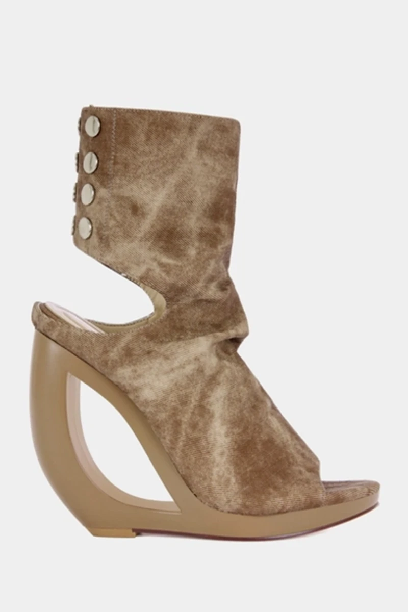 Azalea Wang Circos Wedge Bootie