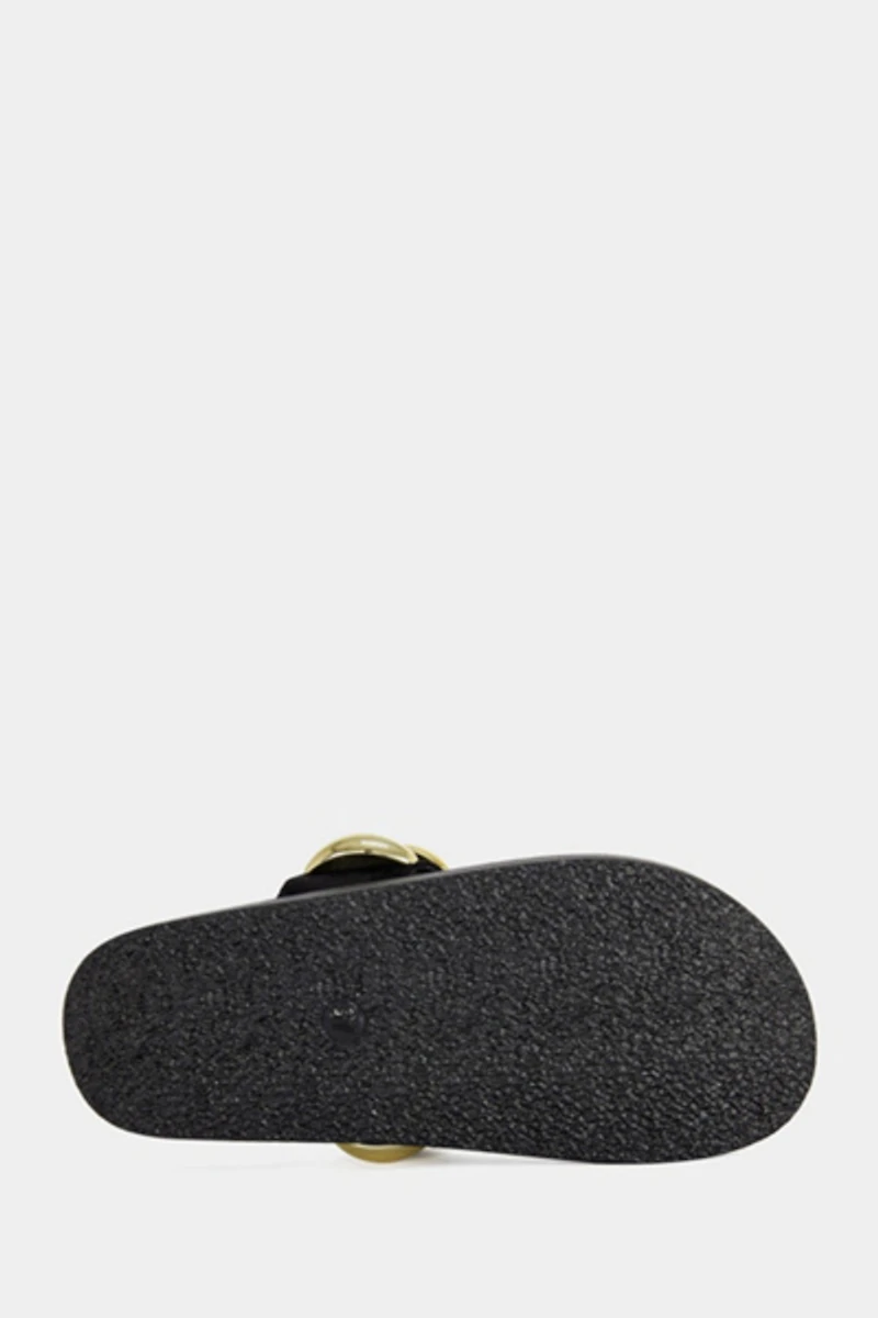 Azalea Wang Impisi Studded Toe Ring Sandal