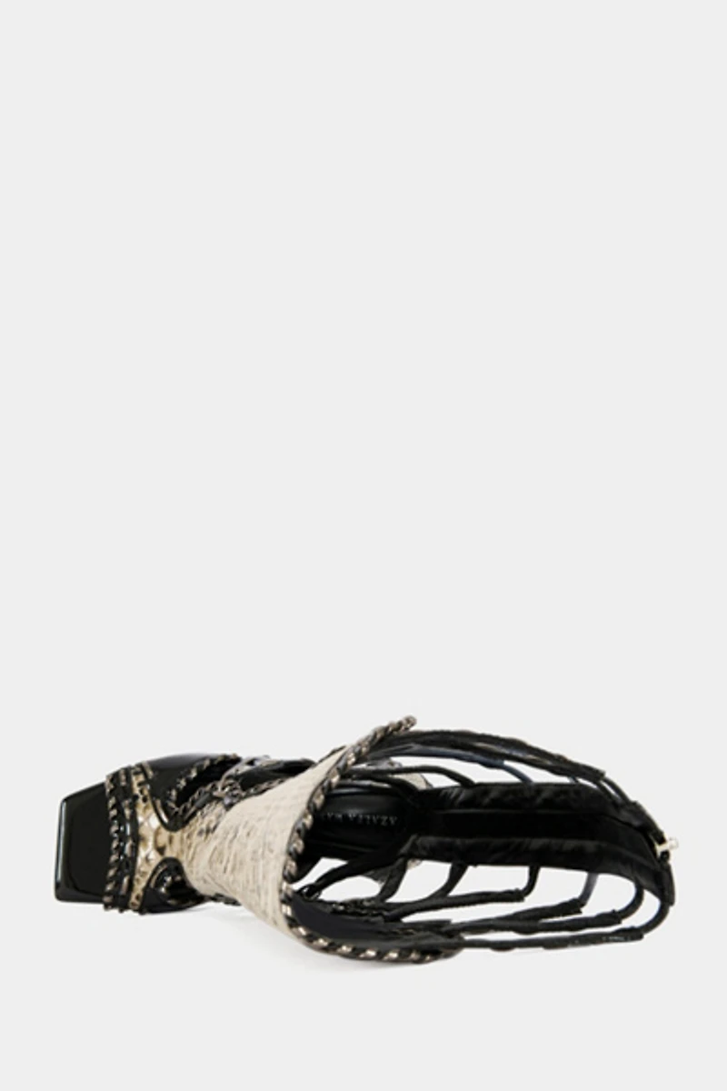 Azalea Wang Indranihigh Gladiator Stiletto Sandal Boot