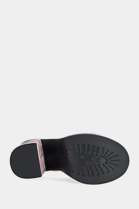 Azalea Wang Jaetyn Plaid Platform Heel