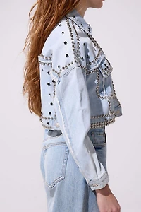 Azalea Wang Jazella Studded Jacket