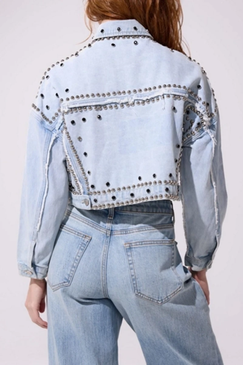 Azalea Wang Jazella Studded Jacket