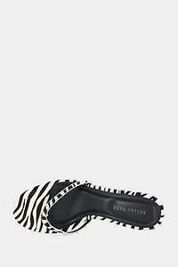 Azalea Wang Lewis Zebra Calf Hair Stiletto Heel