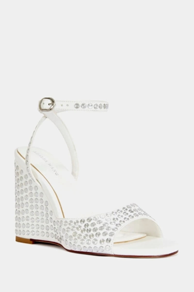 Azalea Wang Matteus Studded Wedge Sandal