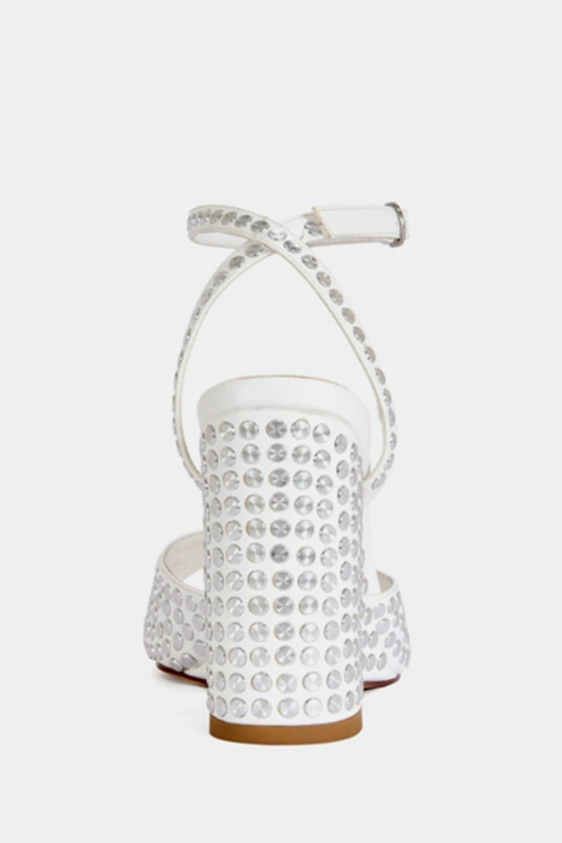 Azalea Wang Matteus Studded Wedge Sandal