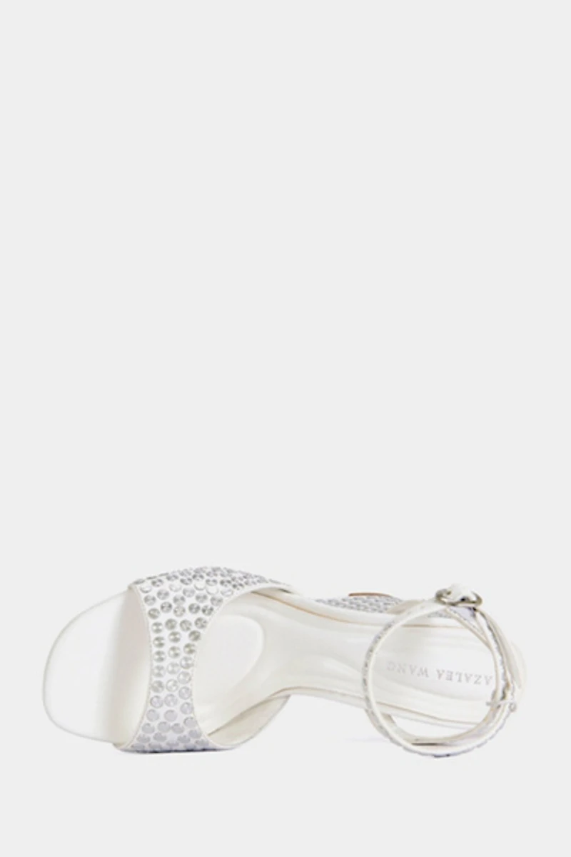 Azalea Wang Matteus Studded Wedge Sandal