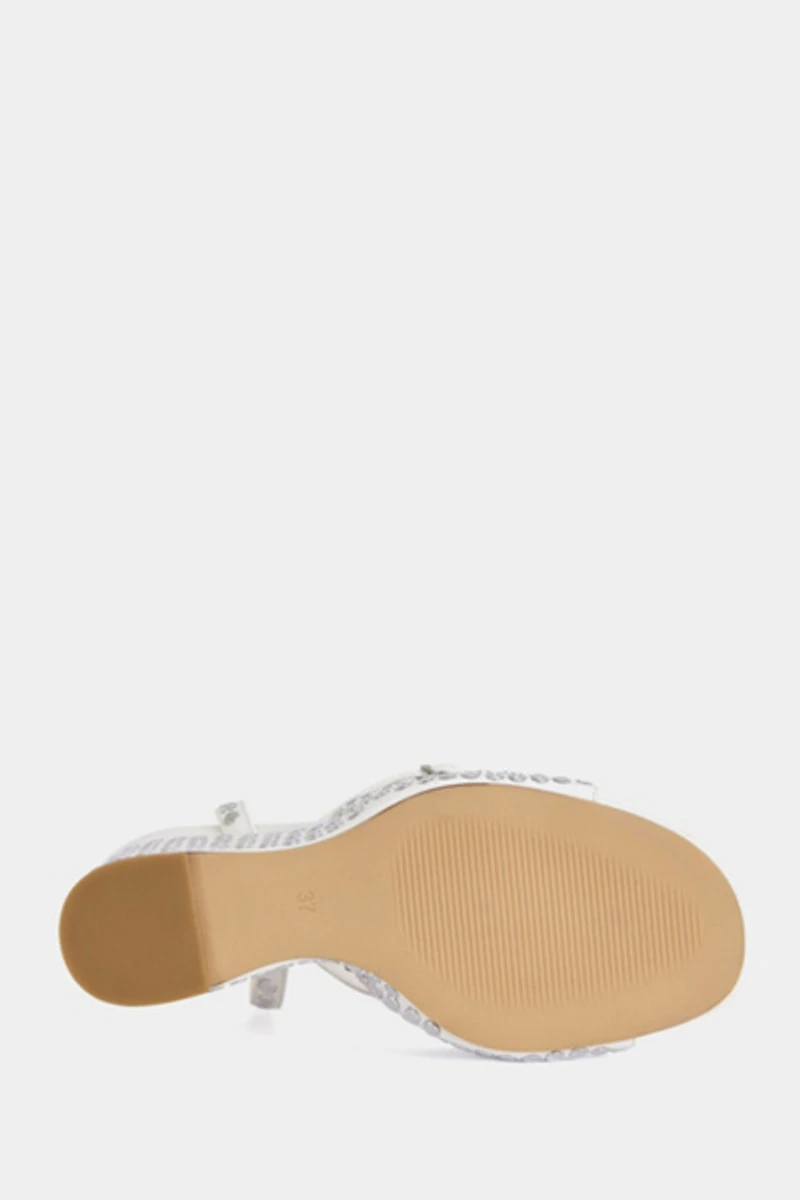 Azalea Wang Matteus Studded Wedge Sandal