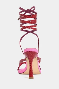 Azalea Wang Otrisse Wrap-Around Stiletto Heel