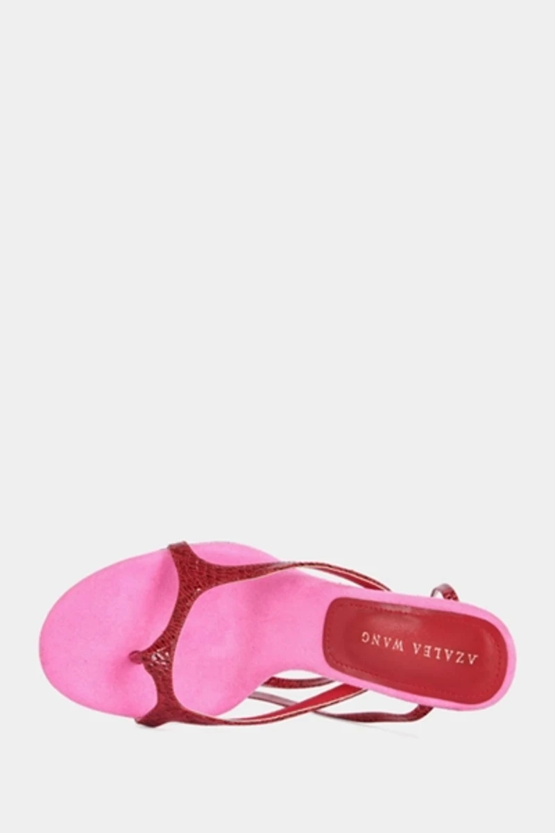 Azalea Wang Otrisse Wrap-Around Stiletto Heel
