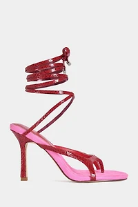 Azalea Wang Otrisse Wrap-Around Stiletto Heel