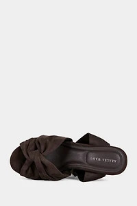 Azalea Wang Saki Platform Wrap-Around Heel