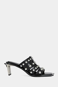 Azalea Wang Vandal Studded Sandal Heel