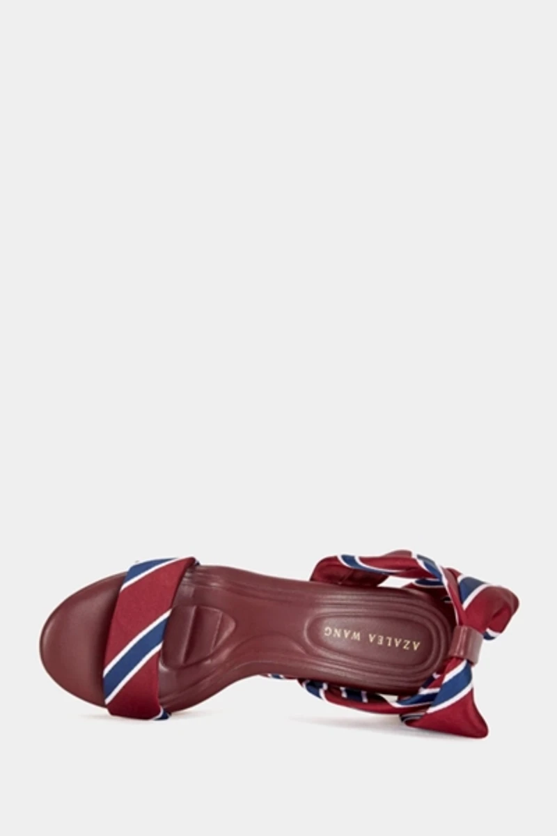 Azalea Wang Wynn Cut-Out Tie Up Wedge