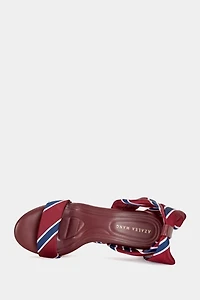 Azalea Wang Wynn Cut-Out Tie Up Wedge