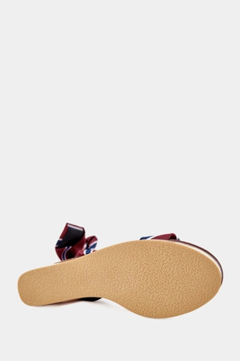 Azalea Wang Wynn Cut-Out Tie Up Wedge