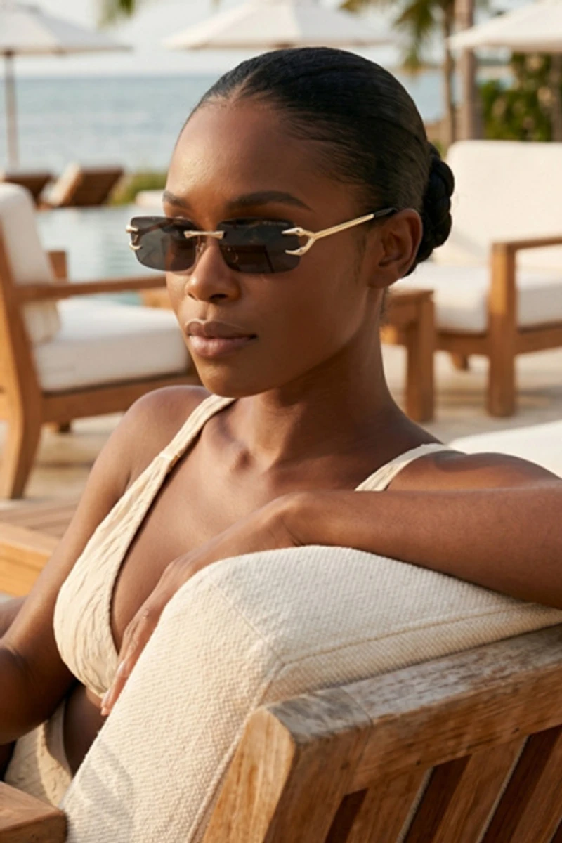 Fifth & Ninth Voss Rectangle Sunglasses
