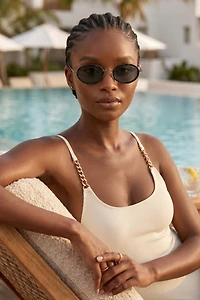 Fifth & Ninth Ciel Oval Sunglasses