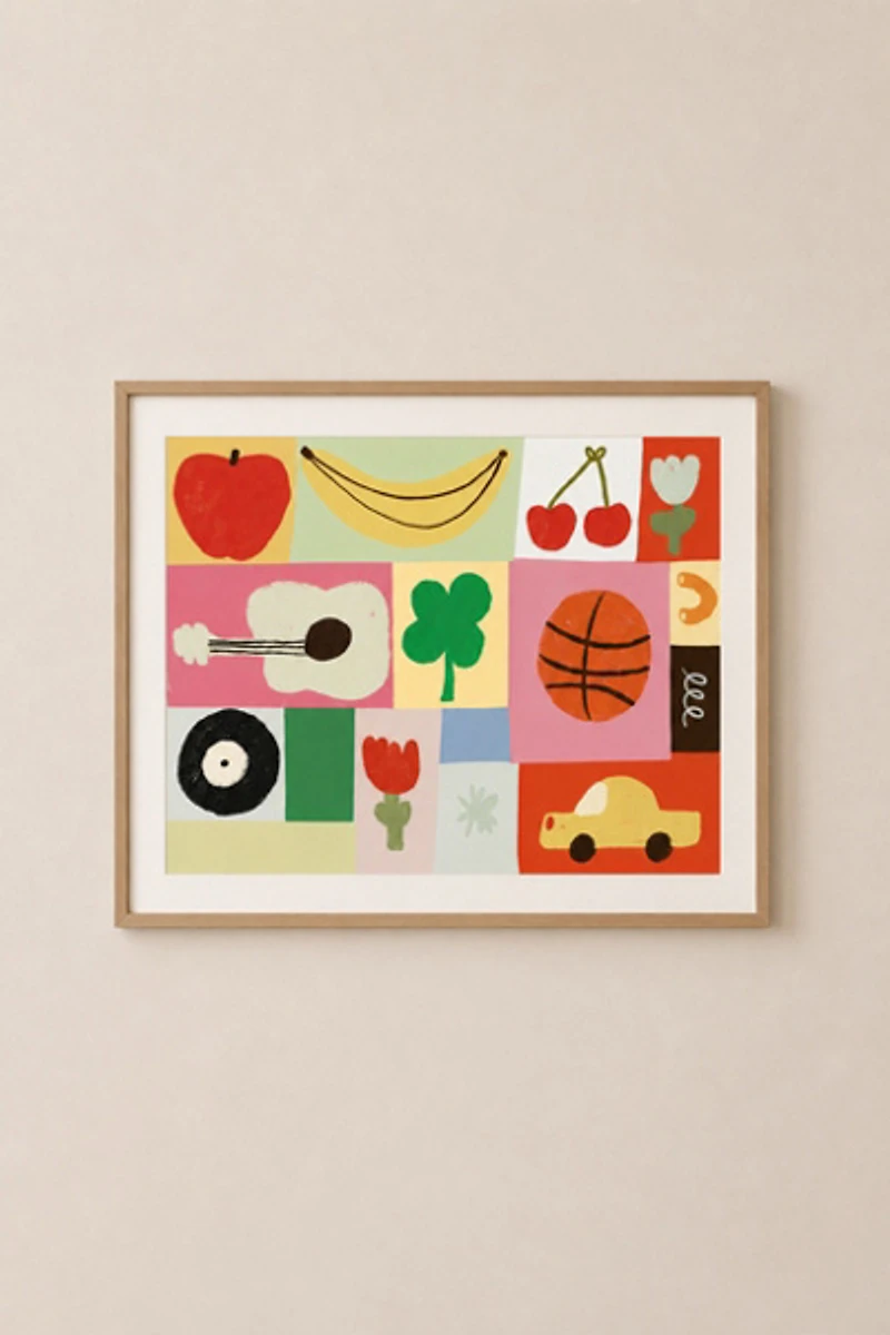 hiabbyhi Patchwork Art Print