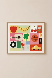 hiabbyhi Patchwork Art Print