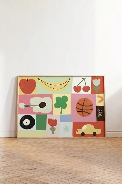 hiabbyhi Patchwork Art Print