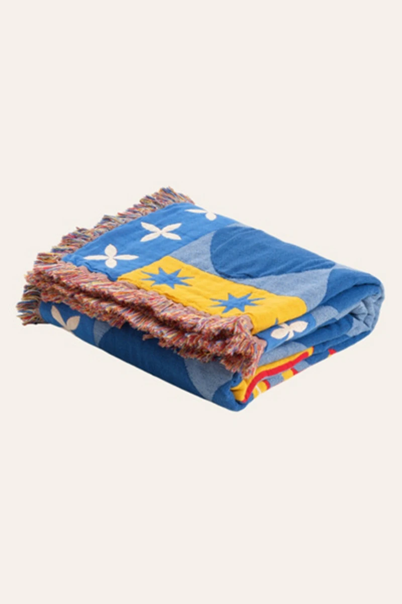 Zsa Zsu Jacquard Cotton Throw