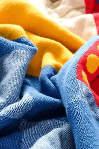 Zsa Zsu Jacquard Cotton Throw