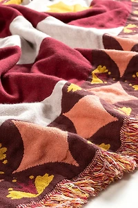 Zsa Zsa Zsu Jacquard Cotton Throw