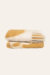 Zsa Zsa Zsu Ropar Patterned Acrylic Wool Throw